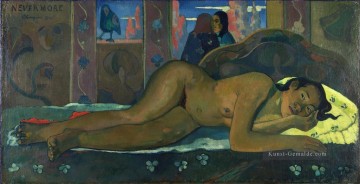 nie wieder O Taiti Beitrag Impressionismus Primitivismus Paul Gauguin Ölgemälde